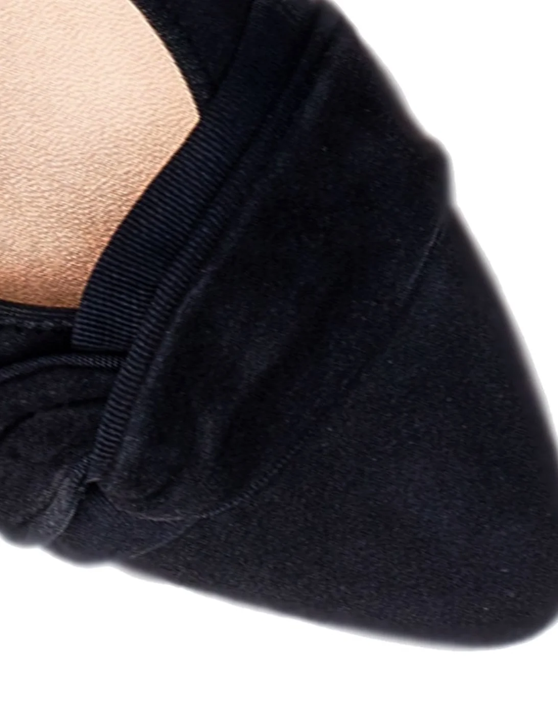 Gabor Prince Modern Leather Block Heel Pumps In Navy Suede - Image 2