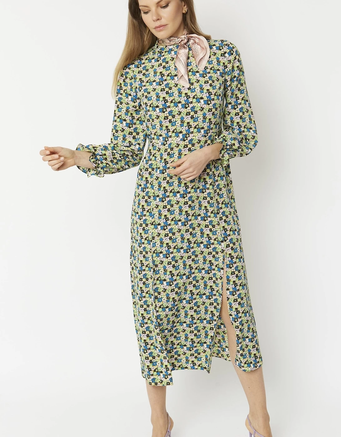 Pink Silk Scarf - Image 3