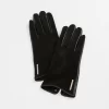 Ted Baker Suede Whipstitch Detail Glove