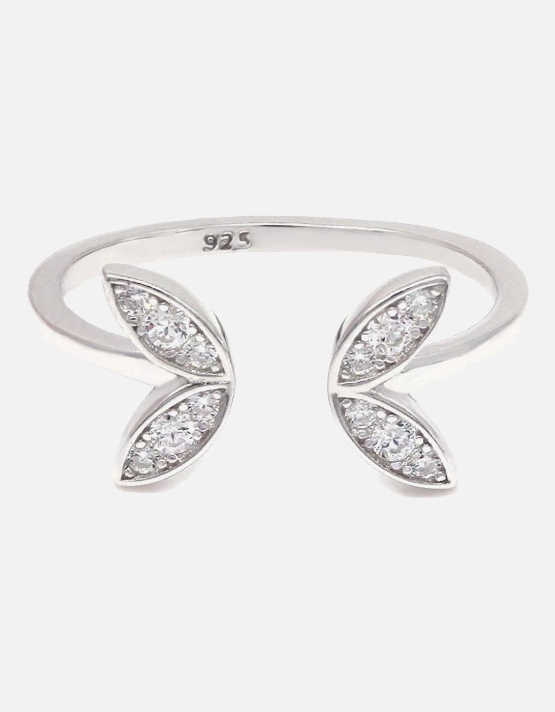 Say It With Diamonds Winged Adjustable Ladies Ring
