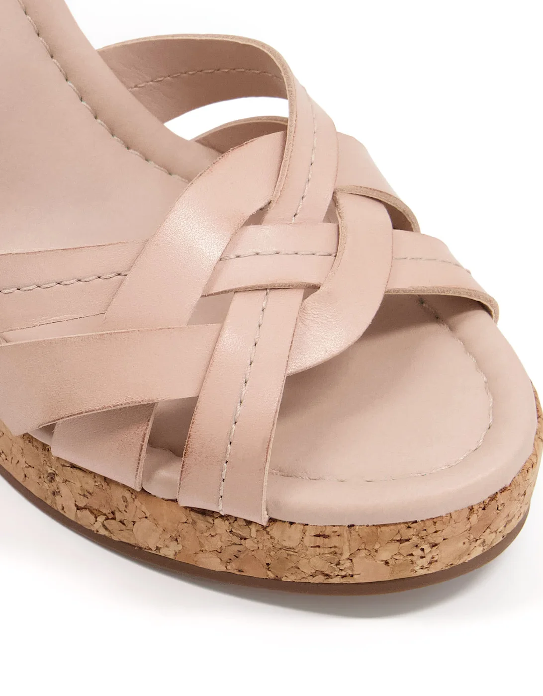 Dune London Dune Ladies KORAL Cork Sole Wedges - Image 5