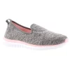 Focus Stroll Womens Memory Foam Trainers Grey/pink UK Size