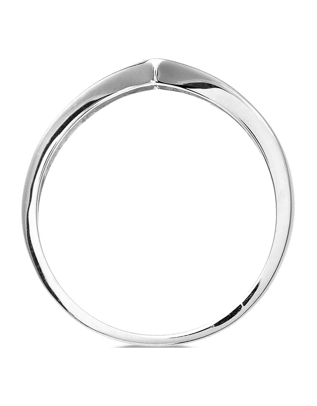 Love DIAMOND 9 Carat White Gold 10pt Diamond-Set Eternity Ring - Image 2