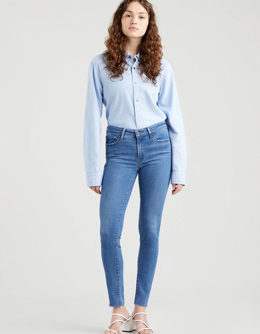 Levi's 711 Mid Rise Skinny Jean - Blue