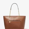 Michael Kors Jet Set Large Pebbled Leather Tote Bag