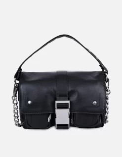 Núnoo Women's Mini Hilma Silky Bag - Black - Núnoo