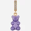 Crystal Haze Women's Jelly Nostalgia Bear Pave Pendant - Plum - Crystal Haze - Home - Crystal Haze Women's Jelly Nostalgia Bear Pave Pendant - Plum