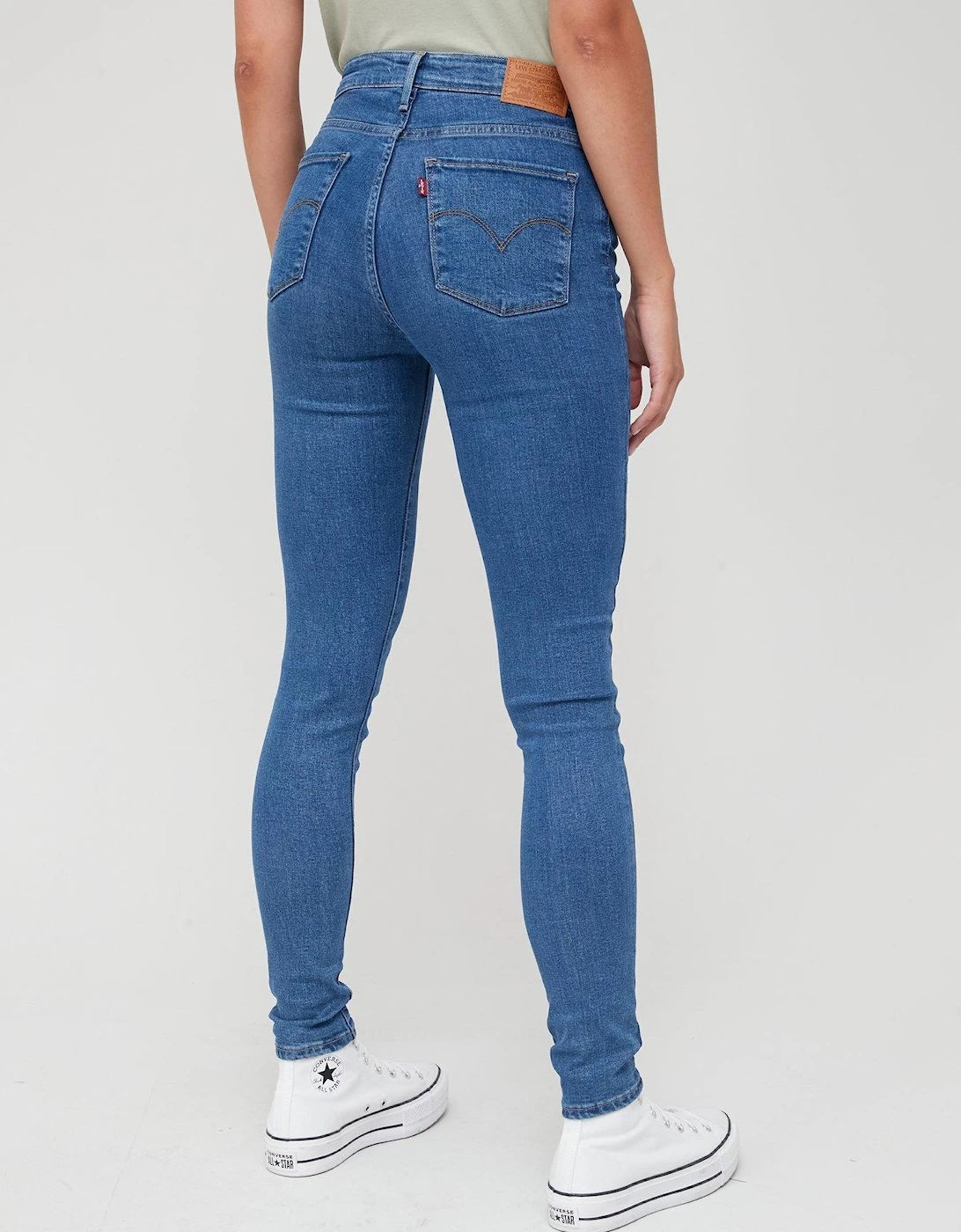 Levi's 724 High Rise Straight Leg Jean - Nonstop - Blue - Image 2