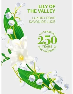 Yardley Lily Of The Valley Luxury Soap 3 X 100g