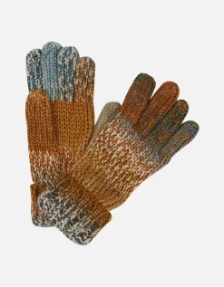 Regatta Womens Frosty VI Chunky Knit Turn Up Gloves