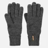 Barts Womens Fine Knitted Soft Stretchy Ribbed Cuff Warm Winter Gloves