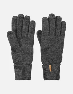 Barts Womens Fine Knitted Soft Stretchy Ribbed Cuff Warm Winter Gloves