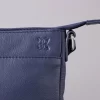 Lakeland Leather Small Cross Body Bag In Maritime Blue