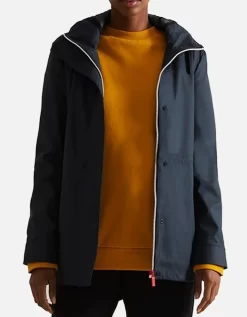 Hunter Women's Lightweight Rubberised Jacket Navy