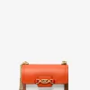 Michael Kors Heather Extra-Small Color-Block Leather Crossbody Bag