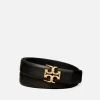 Tory Burch Eleanor Logo Leather Belt - Tory Burch