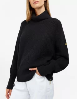 Barbour International Claremont Turtle Neck Cotton-Blend Jumper - Barbour International