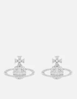 Vivienne Westwood Women's Mayfair Bas Relief Earrings - Rhodium Crystal - Vivienne Westwood