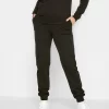 Long Tall Sally Black Cuffed Jogger