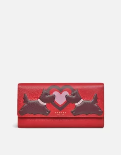 Radley Valentines Matinee Leather Flapover Wallet - Radley