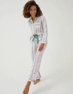 FatFace Stripe Pj Set - Multi