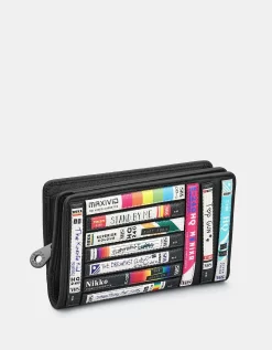 Yoshi Be Kind Rewind Zip Around Purse Y1089