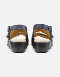 Easy II Womens Extra Wide Fit Wedge Sandals