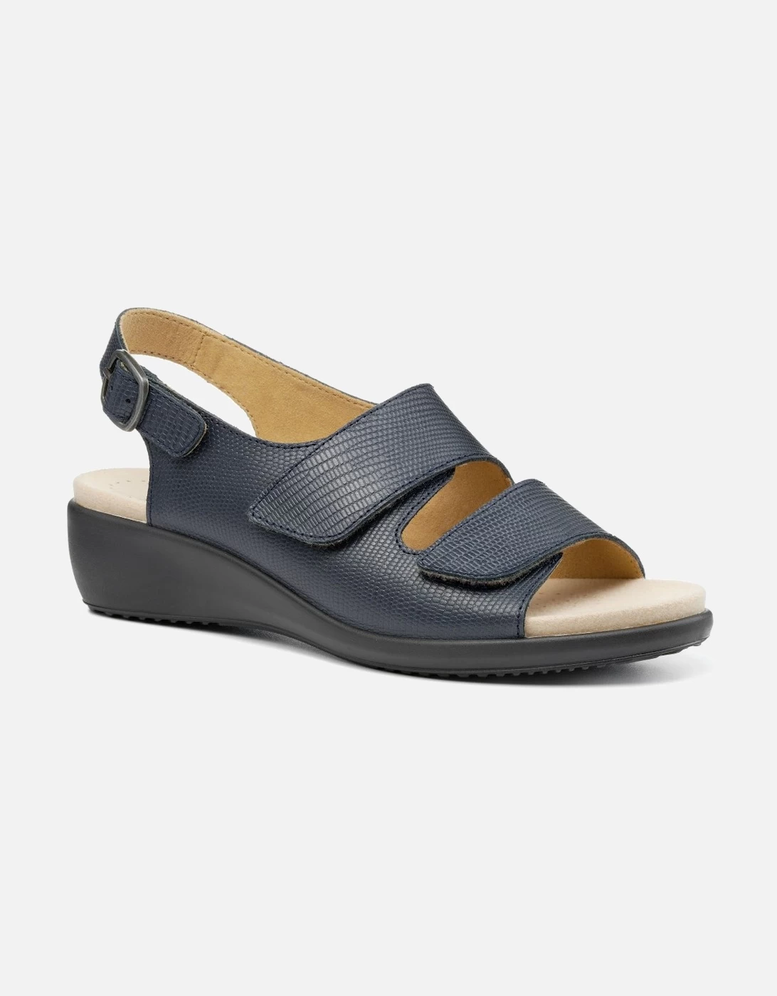 Easy II Womens Extra Wide Fit Wedge Sandals - Image 2