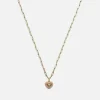 Coach Charming Crystals Gold-Plated Necklace - Coach