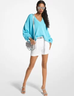 Michael Kors Oversized Supima Cotton Sweater
