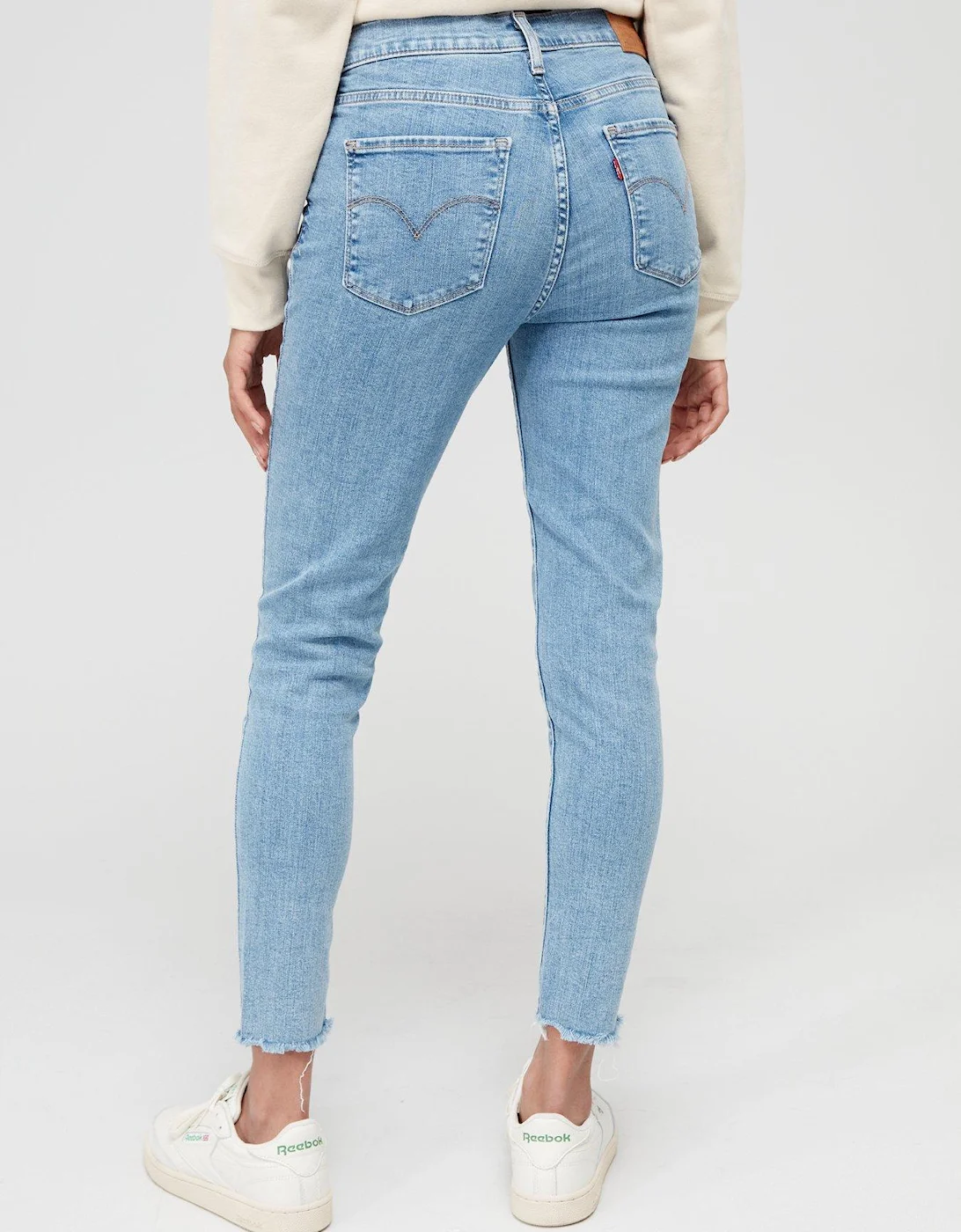 Levi's 720™ High Rise Super Skinny Jean - Medium Indigo Worn In - Image 2