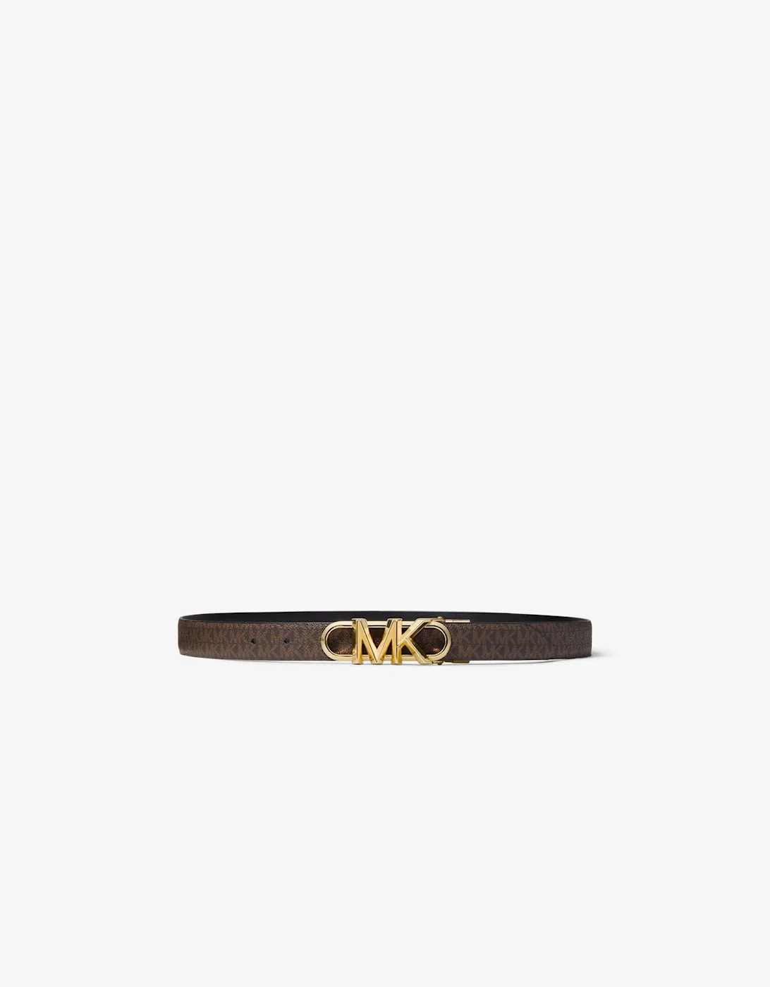 Michael Kors Reversible Logo And Leather Belt