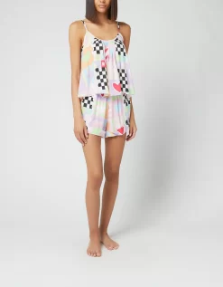 Olivia Rubin Women's Layla Pyjamas - Cut And Paste - Olivia Rubin - Home - Olivia Rubin Women's Layla Pyjamas - Cut And Paste