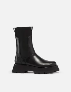 3.1 Phillip Lim Women's Kate - Lug Sole Combat Boot - Black - 3.1 Phillip Lim - Home - 3.1 Phillip Lim Women's Kate - Lug Sole Combat Boot - Black