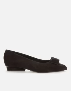 Salvatore Ferragamo Women's Viva Ballet Flats - Black - Salvatore Ferragamo - Home - Salvatore Ferragamo Women's Viva Ballet Flats - Black