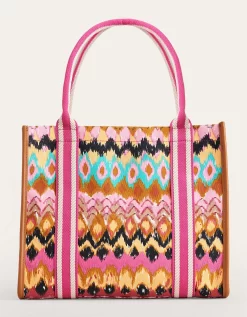 Boden Structured Canvas Tote Bag