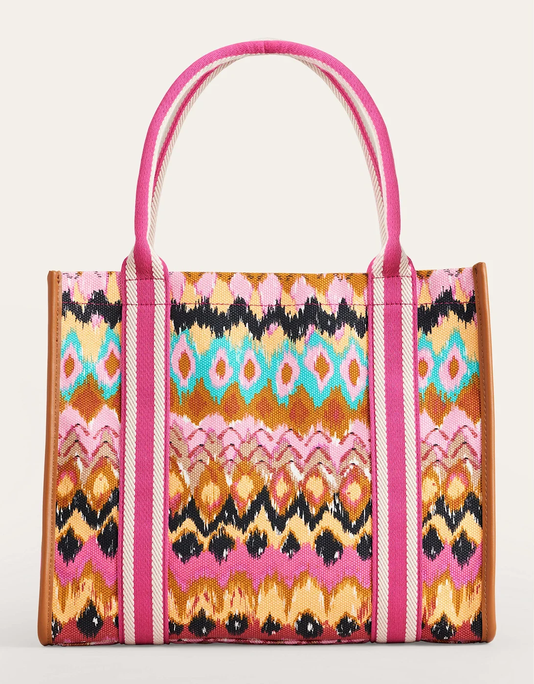 Boden Structured Canvas Tote Bag