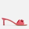 Salvatore Ferragamo Women's Vara Bow Patent-Leather Mules - Salvatore Ferragamo - Home - Salvatore Ferragamo Women's Vara Bow Patent-Leather Mules