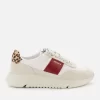 Axel Arigato Women's Genesis Vintage Running Style Trainers - Cremino/Bordeaux/Leopard - Axel Arigato - Home - Axel Arigato Women's Genesis Vintage Running Style Trainers - Cremino/Bordeaux/Leopard