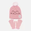 Pusheen Womens/Ladies The Cat Knitted Beanie & Gloves Set