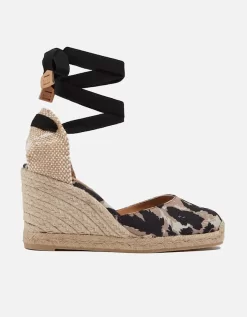 Castañer X Diane Von Furstenberg Women's Carina Canvas Wedge Espadrilles - Castañer X Diane Von Furstenberg