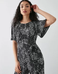 Dorothy Perkins Womens/Ladies Printed Flutter Jumpsuit