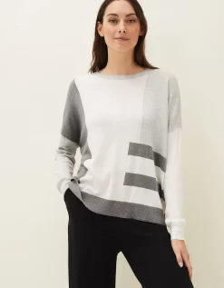 Melisse Colourblock Stripe Jumper