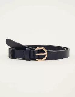 Skinny Leather Belt