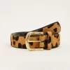 Leopard Print Waist Belt